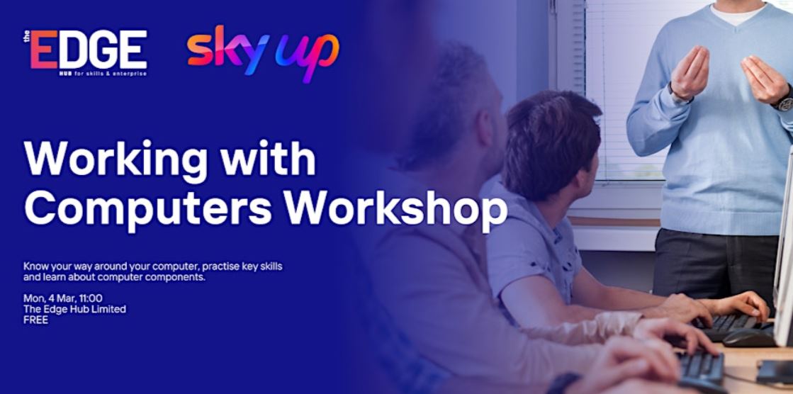 Skyup working with computers workshops